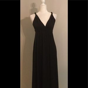 Matty M Black Maxi Dress